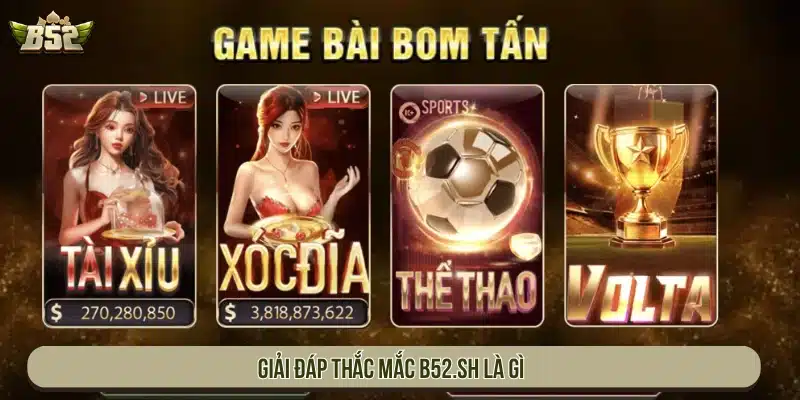 Giải đáp thắc mắc B52.sh là gì 